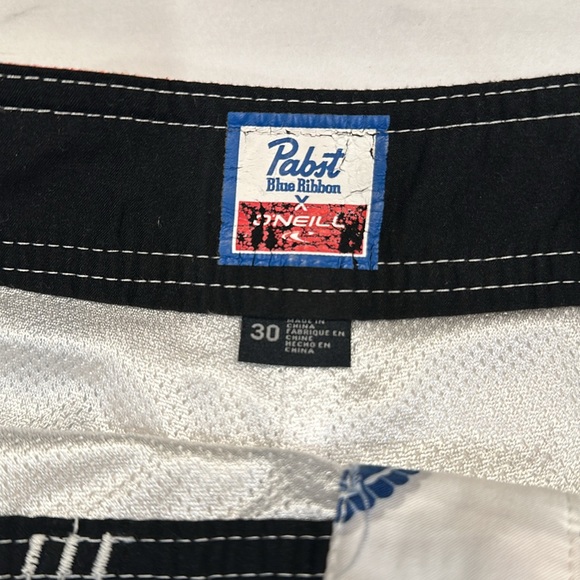 Pabst X O’neill swim trunks. - Picture 2 of 5